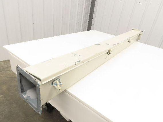 Wiegmann JW45 4"x4" Wireway Straight 60" Section Feed Through NEMA 12 Hoffman