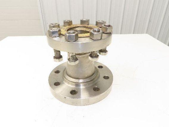 Enlin 304L Stainless Butt-Weld Concentric Pipe Reducer 4x3" Flanged Class 300