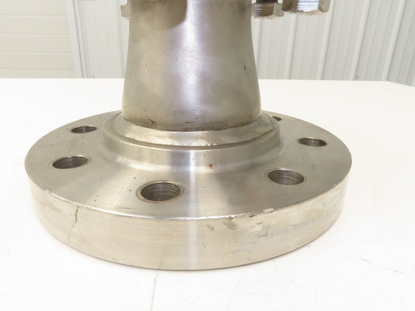 Enlin 304L Stainless Butt-Weld Concentric Pipe Reducer 4x3" Flanged Class 300
