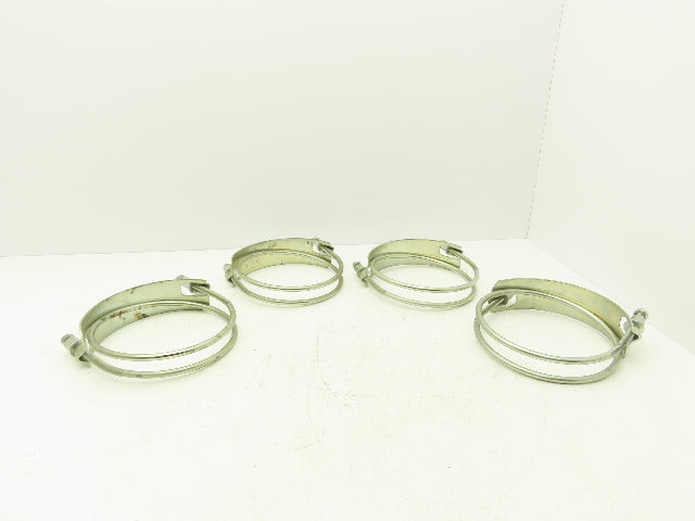 SC600 Spiral Hose Clamp 6" Lot of 4