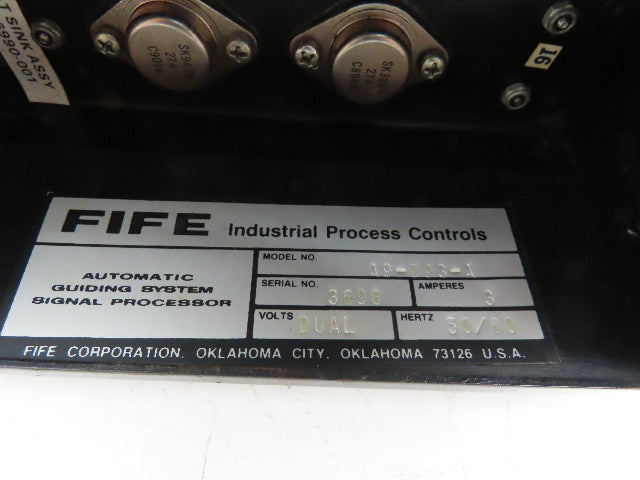 Fife A9-993-A Guiding System A9 Signal Processor 115/230V