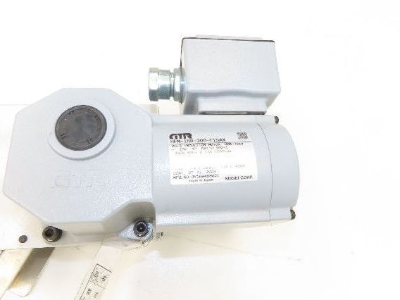 Bunri TOS-25-1 Separator Oil Skimmer 1" Wide Belt 8" Immersed 200V 3Ph Motor