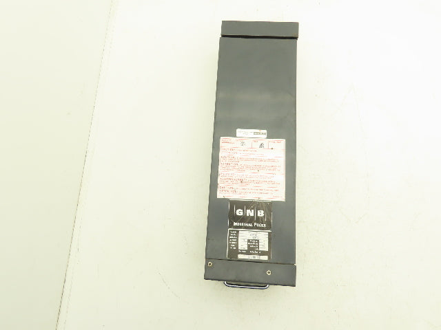 GNB SPP-12-200S1 SCR 50 Battery Charger 24VDC 15A 12 Cell 200AH 120V Input