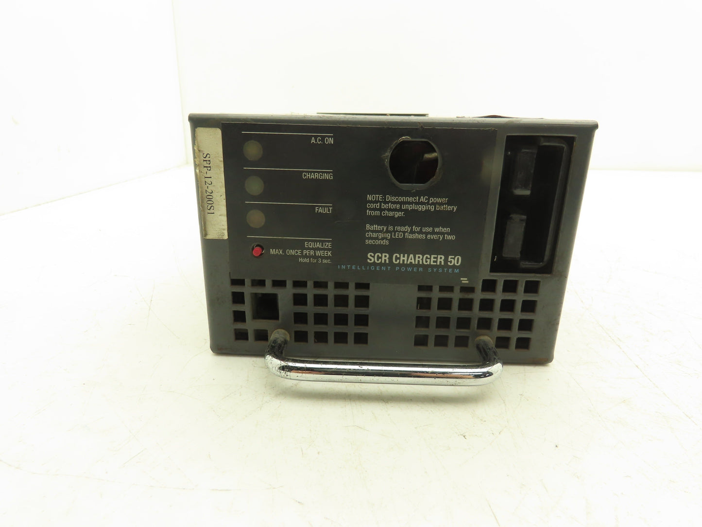 GNB SPP-12-200S1 SCR 50 Battery Charger 24VDC 15A 12 Cell 200AH 120V Input