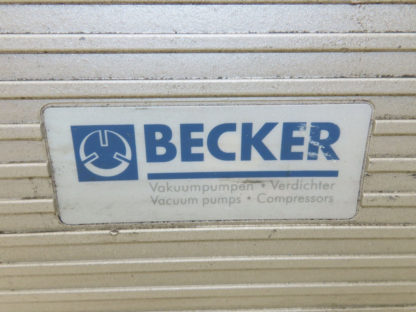 Becker Vacuum Pump Motor 3Ph 460v