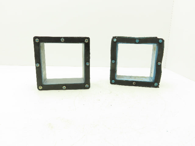 Wiegmann JWN663 6"x6" Wireway Nipple Feed-Through 3" Hoffman Lot of 2