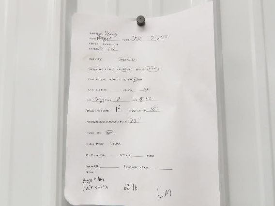 Demag DKM 1/4 Ton 500 LB Electric Chain Hoist 10' Lift 8/32 FPM 2 Speed 460V