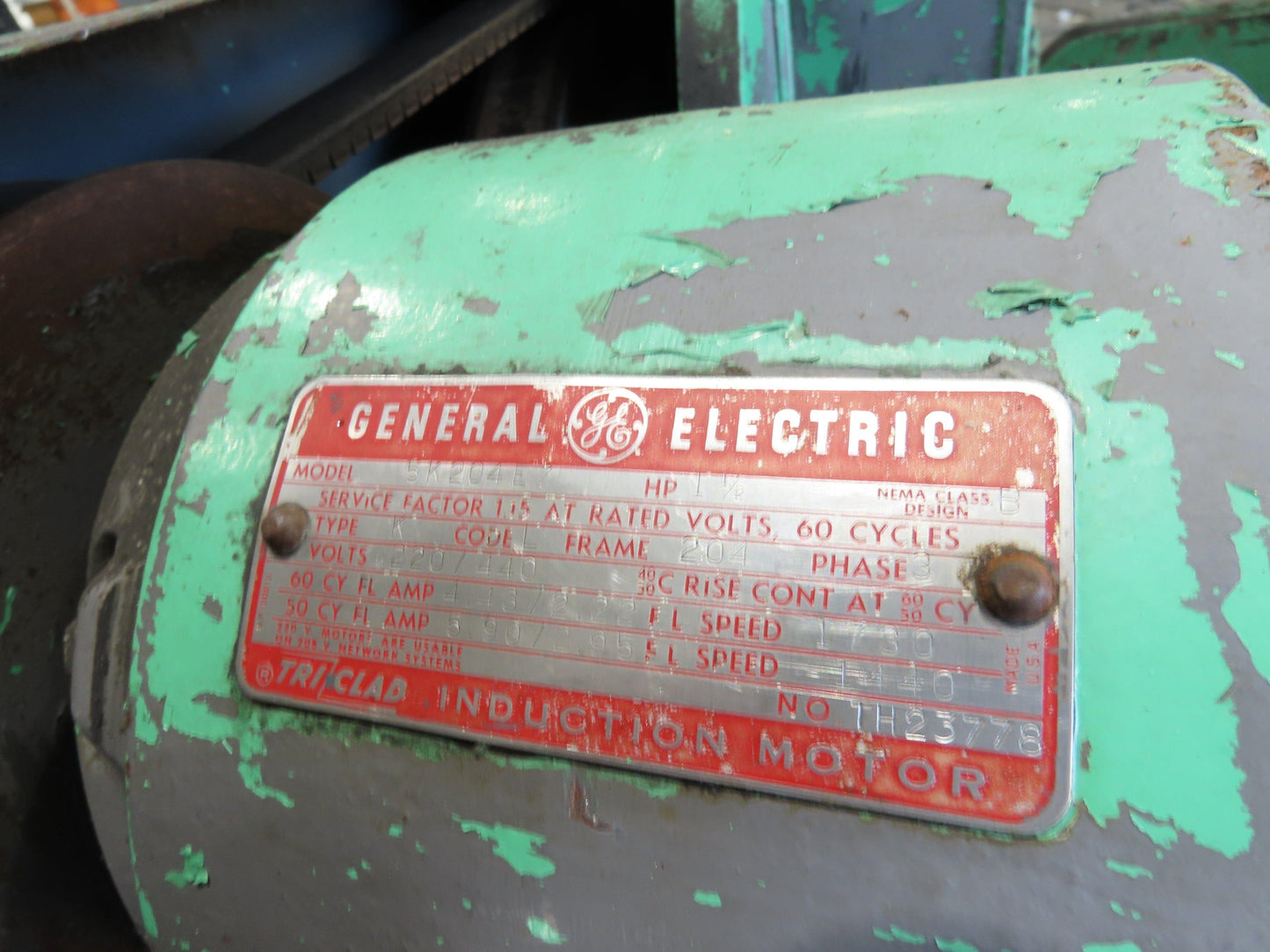 Chicago Mechanical Press Brake 8' Ram 2" Stroke 1.5Hp 460V