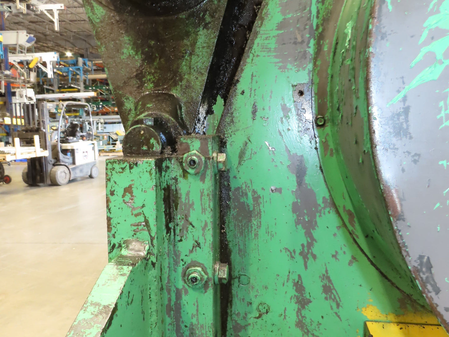 Chicago Mechanical Press Brake 8' Ram 2" Stroke 1.5Hp 460V