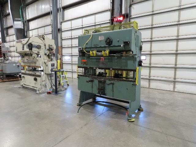 Chicago Mechanical Press Brake 25 Ton 6' Ram 2" Stroke 1.5Hp 460V Missing valve