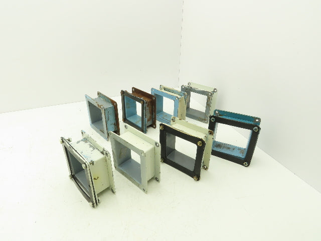 Wiegmann JWN442 4"x4" Wireway Nipple Feed-Through 2" Hoffman Lot of 8