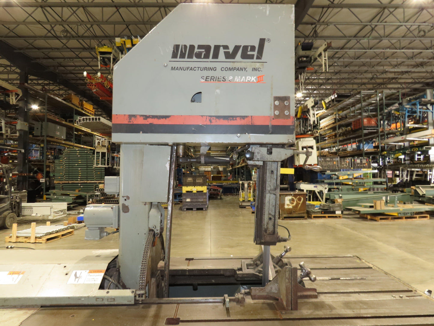 Marvel Series 8 Mark III 18"x 22" Vertical Tilt-Frame Band Saw