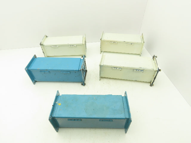 Wiegmann LJW41 4"x4" Wireway Straight 12" Section Lay-in NEMA 12 Lot of 5