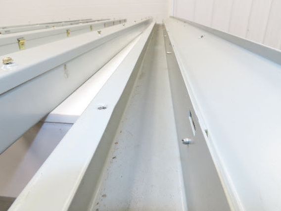 Hoffman F44G120 2.5"x2.5" Wireway Straight 120" Section Lay-in Type 1 Lot of 5