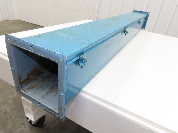 Wiegmann JW65 6"x6" Wireway Straight 60" Section Feed Through NEMA 12 Hoffman