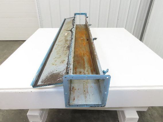 Wiegmann JW65 6"x6" Wireway Straight 60" Section Feed Through NEMA 12 Hoffman