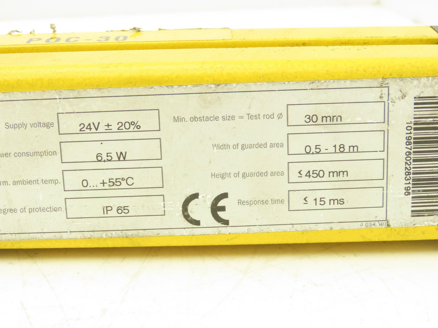 Allen Bradley 440L-R4D0450-N Light Curtain Receiver Guardmaster POC-30