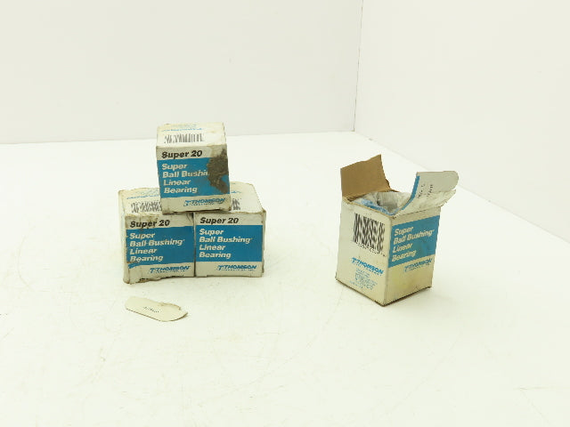 Thomson Super 20 Ball Bushing Bearing Linear 1.25" Bore 2" OD 2-5/8" Length