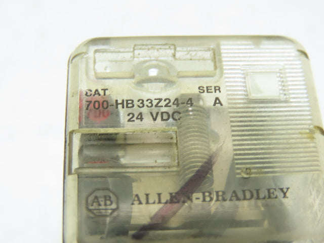 Allen Bradley 700HB-33Z24-4 Miniature Control Relay 24VDC Coil 10A Lot of 7
