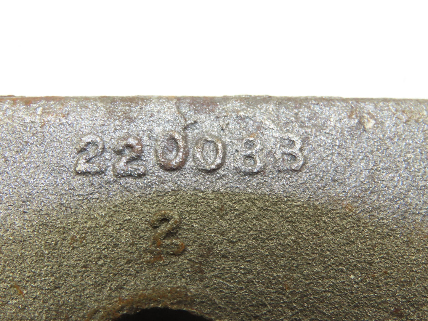 Acco Bridge Crane Rail Support Clamp Plate Cast Iron 2-1/2 x 2-3/4" Lot of 10
