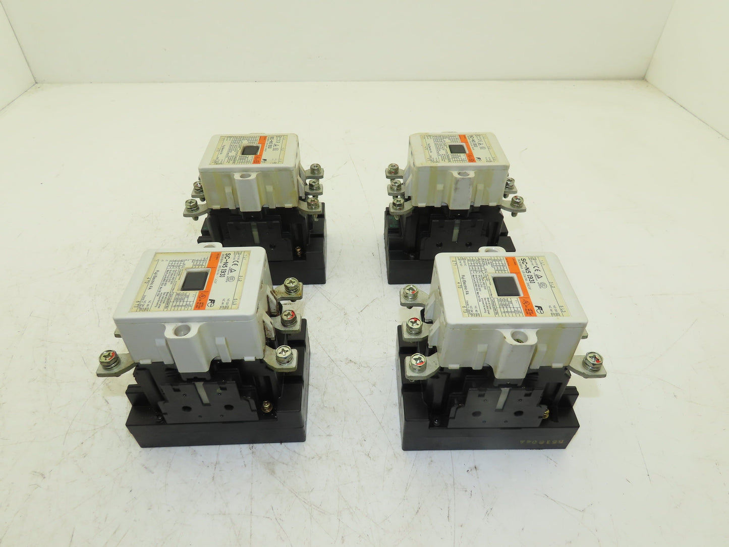 Fuji Electric 3NC3F SC-N5 Contactor 150A 3Ph 600v 75Hp Lot of 4