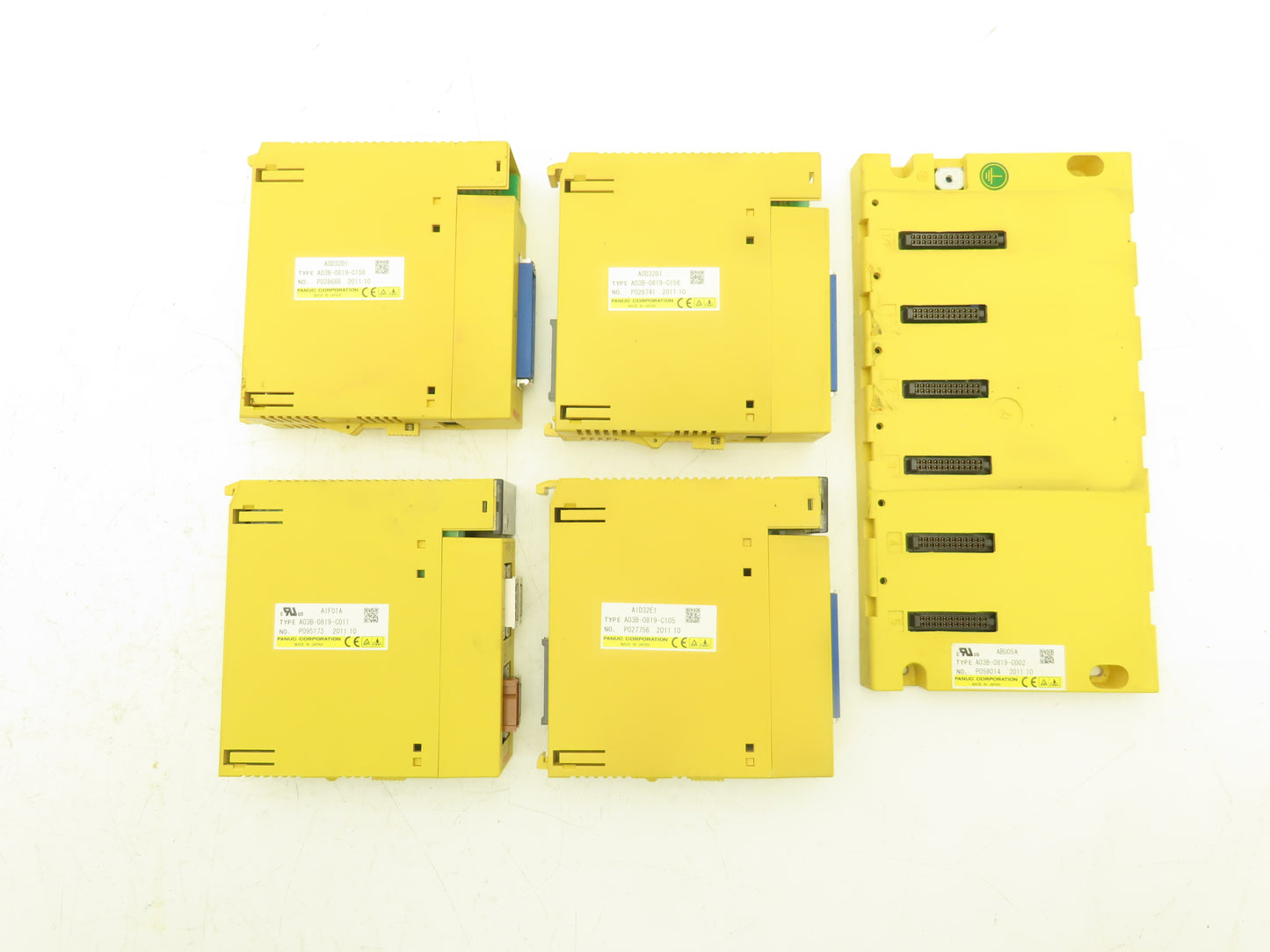 Fanuc A03B-0819-C105 Backplane Power Digital I/O Interface Module Set