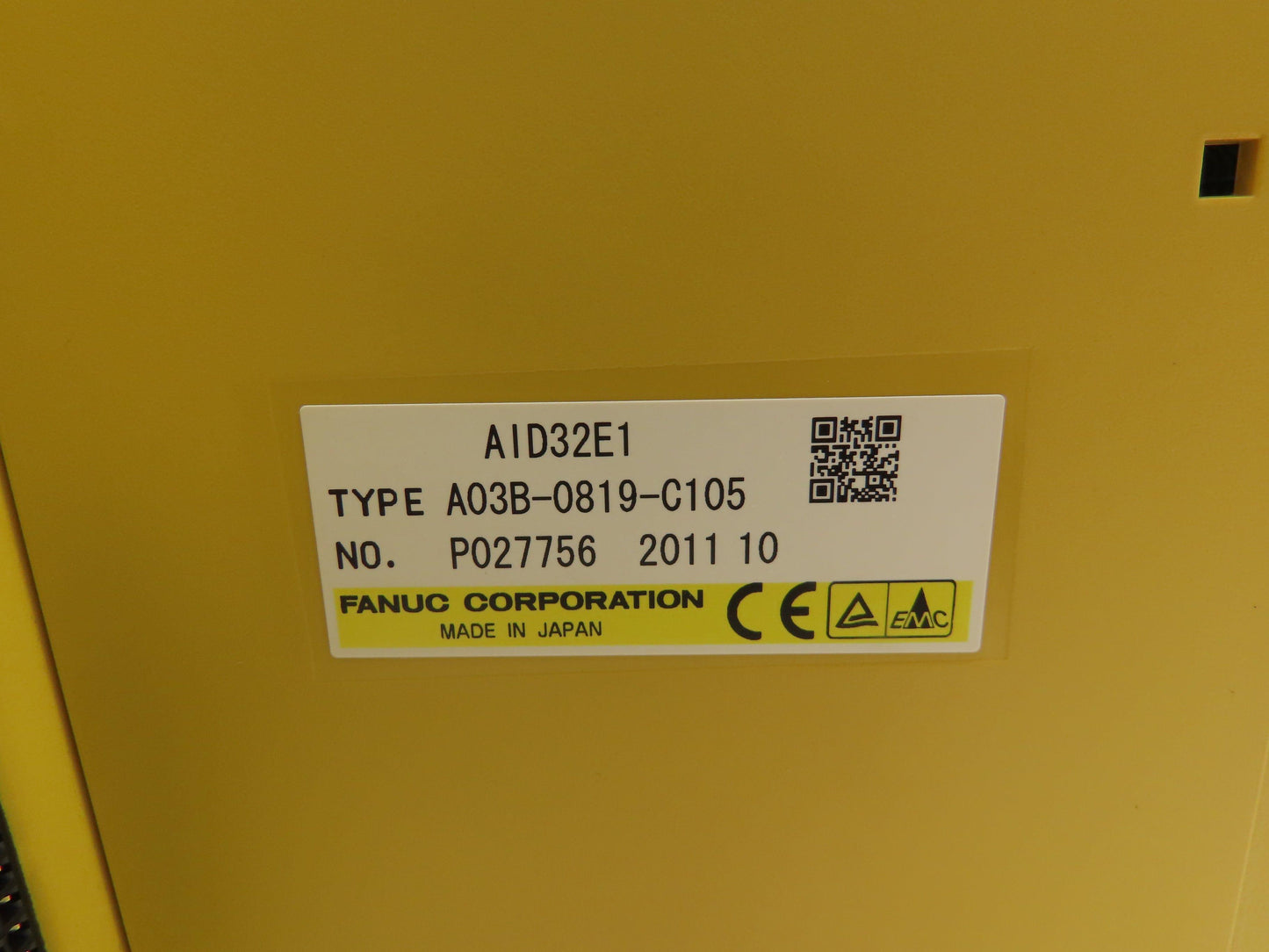 Fanuc A03B-0819-C105 Backplane Power Digital I/O Interface Module Set