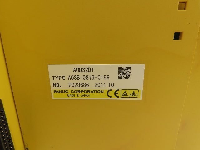 Fanuc A03B-0819-C105 Backplane Power Digital I/O Interface Module Set