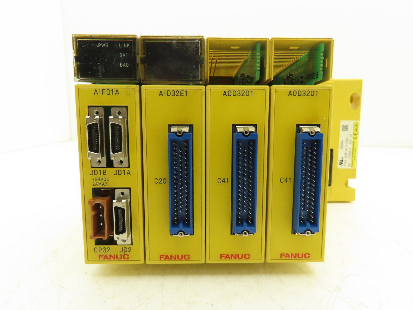 Fanuc A03B-0819-C105 Backplane Power Digital I/O Interface Module Set