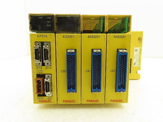 Fanuc A03B-0819-C105 Backplane Power Digital I/O Interface Module Set