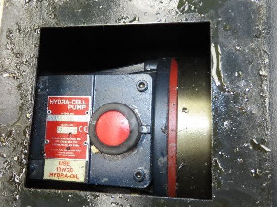 Mazak T8-1000 Superflow 1000PSI High Pressure Coolant 5Hp Hydra-Cell Dual Filter