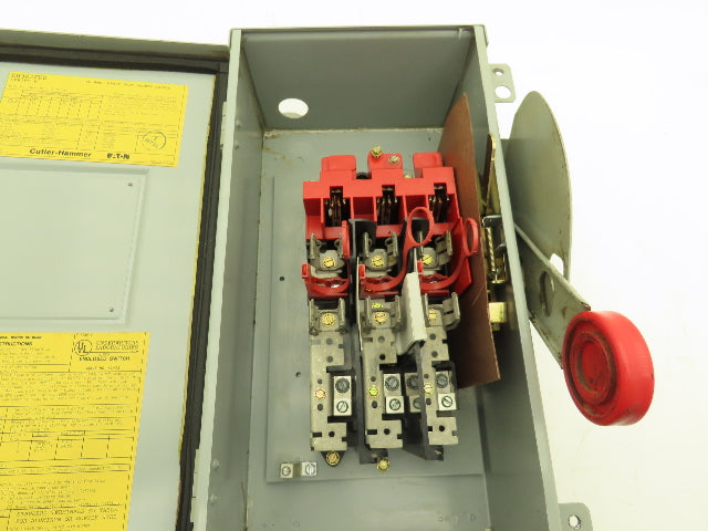 Cutler Hammer DH362FDK Eaton Safety Disconnect Switch 60A 600V Non-Fusible