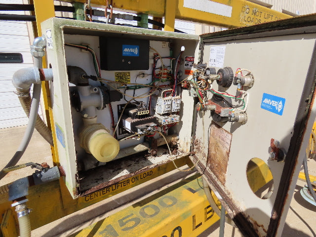 Anver Vac-Pack VPE-24 Vacuum Lifter with Powered Tilt 10'x 53' 1500 Lb 45' 4"OAL