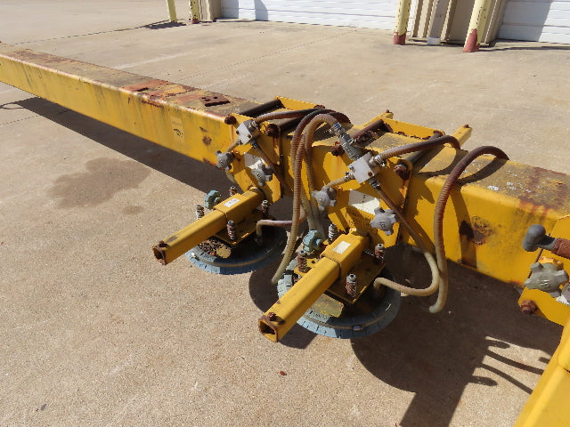 Anver Vac-Pack VPE-24 Vacuum Lifter with Powered Tilt 10'x 53' 1500 Lb 45' 4"OAL