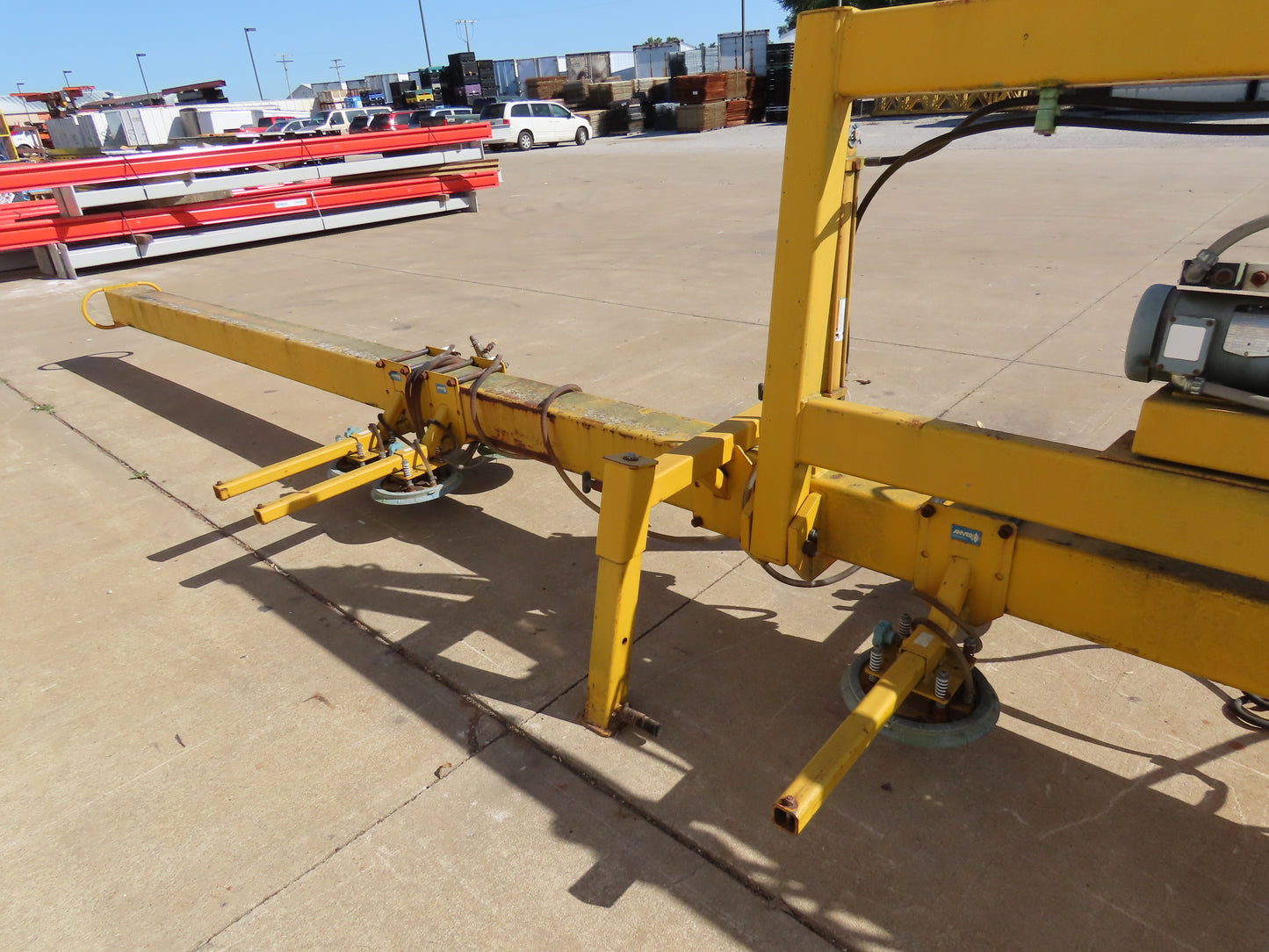 Anver Vac-Pack VPE-24 Vacuum Lifter with Powered Tilt 10'x 53' 1500 Lb 45' 4"OAL