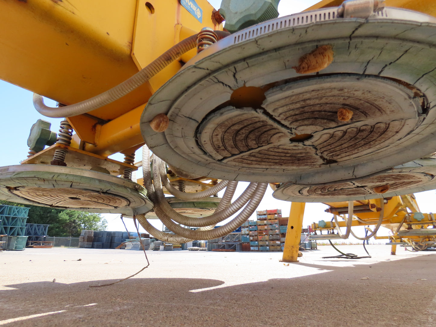 Anver Vac-Pack VPE-24 Vacuum Lifter with Powered Tilt 10'x 53' 1500 Lb 45' 4"OAL