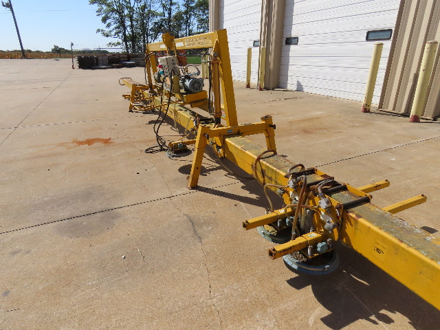 Anver Vac-Pack VPE-24 Vacuum Lifter with Powered Tilt 10'x 53' 1500 Lb 45' 4"OAL