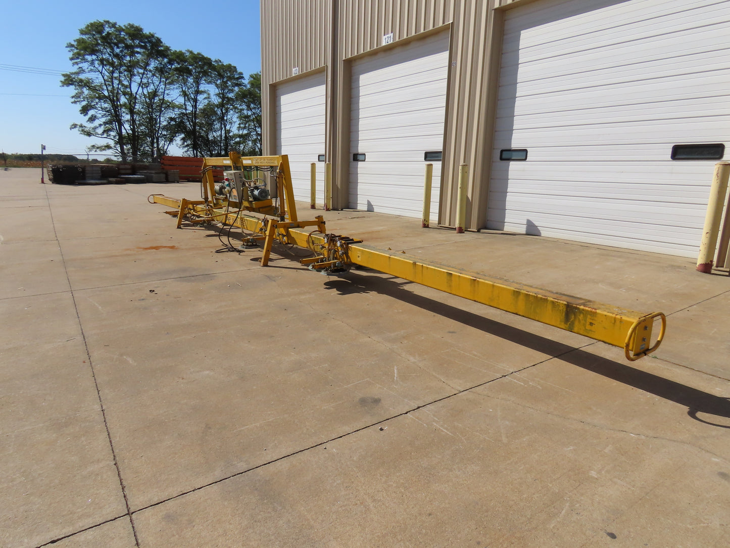 Anver Vac-Pack VPE-24 Vacuum Lifter with Powered Tilt 10'x 53' 1500 Lb 45' 4"OAL