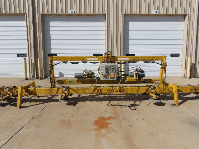 Anver Vac-Pack VPE-24 Vacuum Lifter with Powered Tilt 10'x 53' 1500 Lb 45' 4"OAL