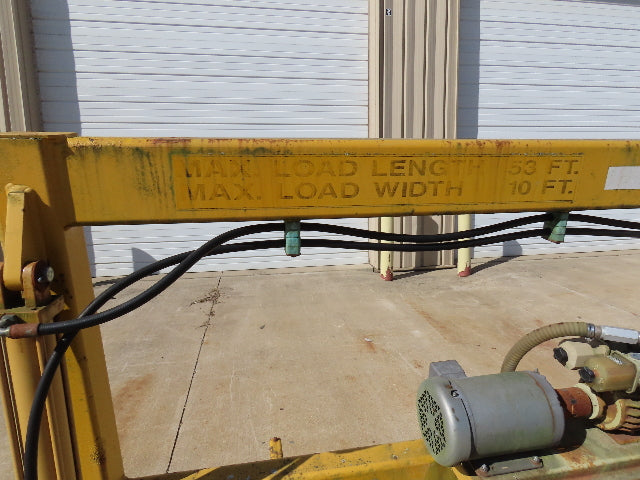 Anver Vac-Pack VPE-24 Vacuum Lifter with Powered Tilt 10'x 53' 1500 Lb 45' 4"OAL