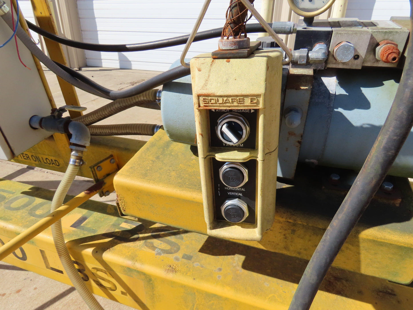 Anver Vac-Pack VPE-24 Vacuum Lifter with Powered Tilt 10'x 53' 1500 Lb 45' 4"OAL