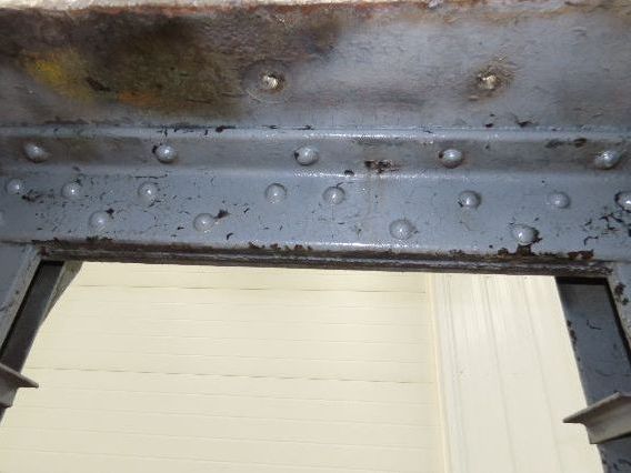 Vintage 1" Thick Top Steel Fabrication Welding Table Work Bench 56"x24"x33"