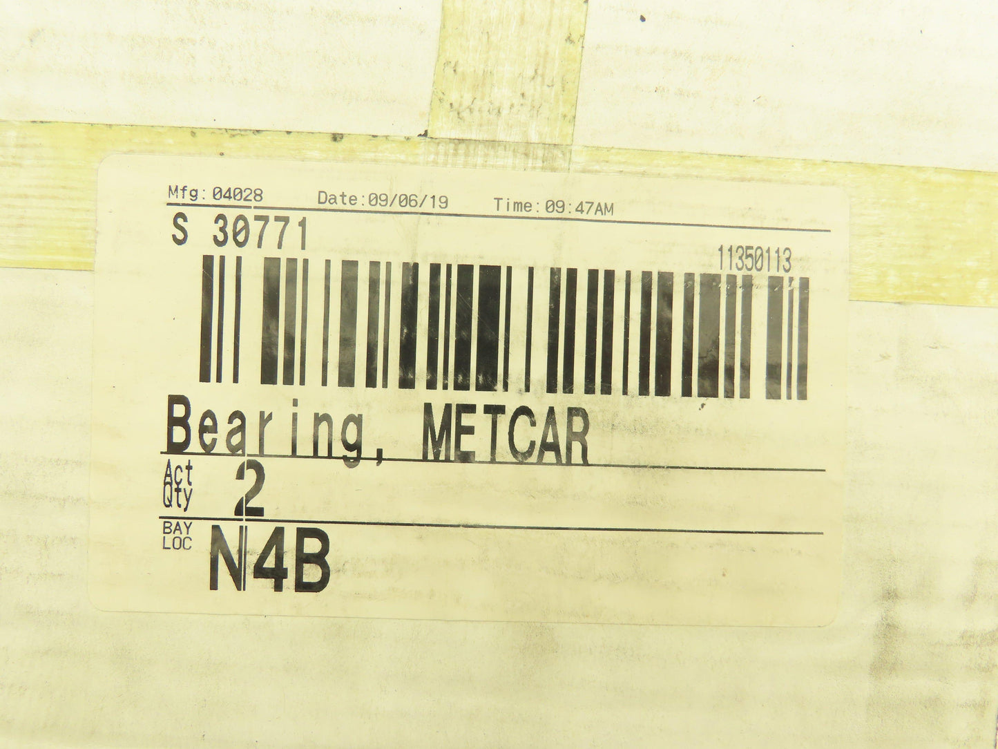 Metcar BSAPB5-1500 Pillow Block Graphite Bearing 1-1/2" Bore Lot of 10