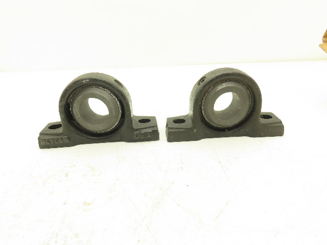 Metcar BSAPB5-1500 Pillow Block Graphite Bearing 1-1/2" Bore Lot of 10