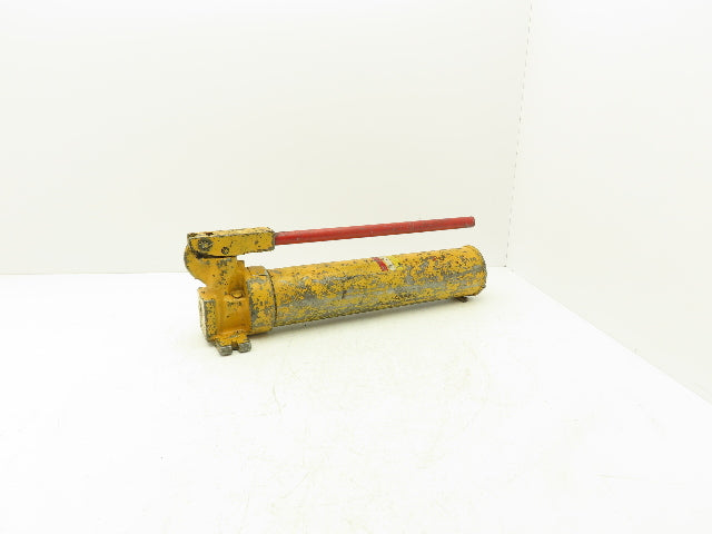 Enerpac P-80 Hydraulic Hand Pump 10,000 PSI 2 Stage