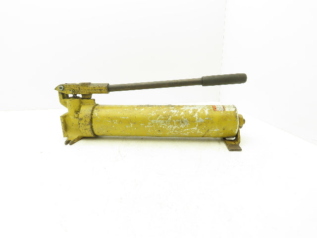 Enerpac P-80 Hydraulic Hand Pump 10,000 PSI 2 Stage
