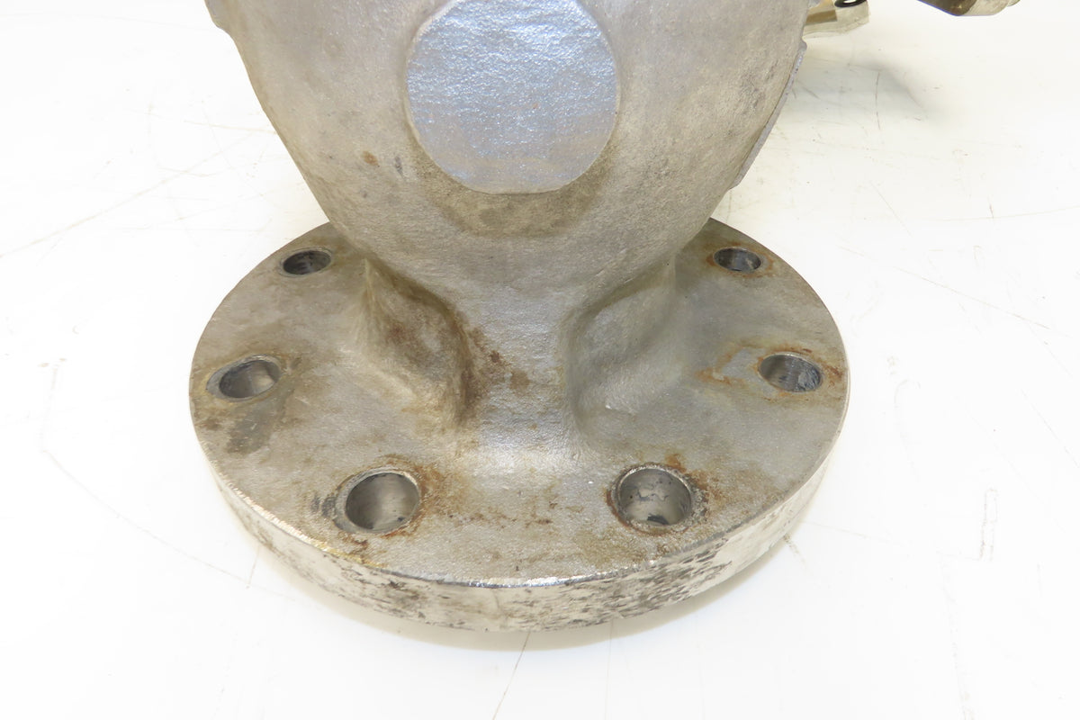 Jamesbury 4" Flanged Ball Valve Pneumatic Air Actuator w/Positioner