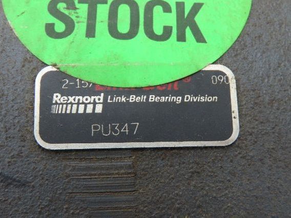 Rexnord PU347 Link-Belt Pillow Block Bearing 2-15/16" Bore 2-Bolt