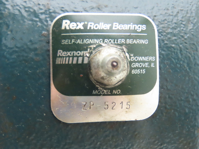 Rexnord ZP-5215 Pillow Block Bearing Self-Aligning 2-15/16" Bore 2-Bolt