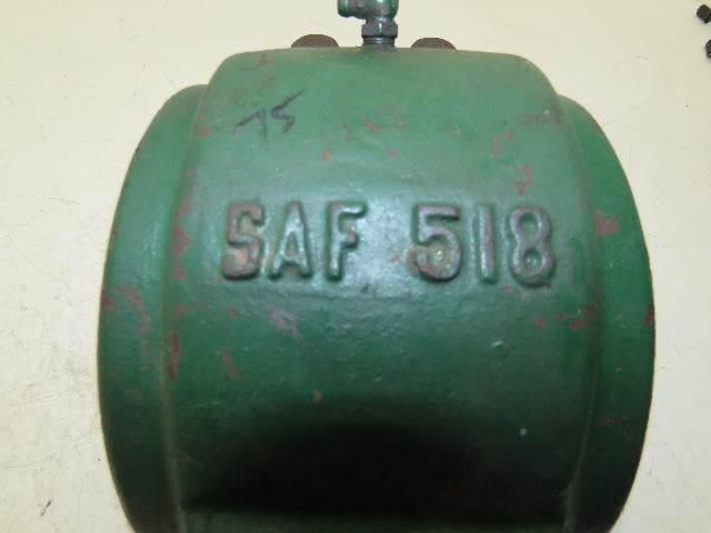 SKF SAF 518 Split Pillow Block Bearing 4-Bolt Housing Base